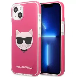 Kryt Karl Lagerfeld KLHCP13STPECPI iPhone 13 mini 5,4" hardcase fuschia Choupette Head (KLHCP13STPECPI)