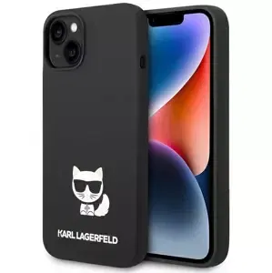 Kryt Karl Lagerfeld KLHCP14MSLCTBK iPhone 14 Plus 6,7" hardcase black Silicone Choupette Body (KLHCP14MSLCTBK)