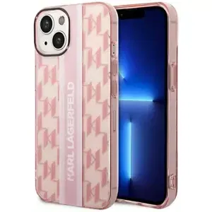 Kryt Karl Lagerfeld KLHCP14SHKLSPCP iPhone 14 6,1" hardcase pink Mono Vertical Stripe (KLHCP14SHKLSPCP)