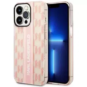 Kryt Karl Lagerfeld KLHCP14XHKLSPCP iPhone 14 Pro Max 6,7" hardcase pink Mono Vertical Stripe (KLHCP14XHKLSPCP)