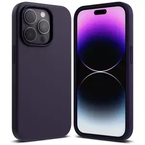 Kryt RINGKE SILICONE IPHONE 14 PRO MAX DEEP PURPLE