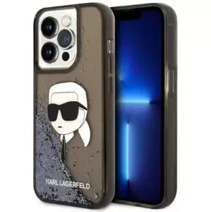 Kryt Karl Lagerfeld iPhone 14 Pro Max 6,7" black hardcase Glitter NFT Karl Head (KLHCP14XLNKHCK)