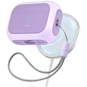 Pouzdro ESR ORBIT HALOLOCK MAGSAFE APPLE AIRPODS PRO 1 / 2 LAVENDER (4894240171677)