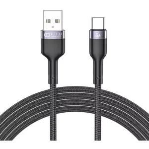 Kabel TECH-PROTECT ULTRABOOST TYPE-C CABLE 3A 200CM BLACK (9490713929056)