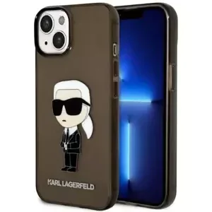 Kryt Karl Lagerfeld iPhone 14 Plus 6,7" black hardcase Ikonik Karl Lagerfeld (KLHCP14MHNIKTCK)