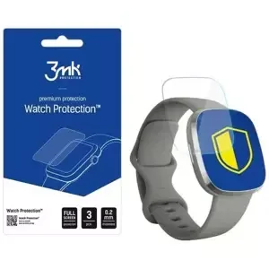 Ochranná fólia 3MK Folia ARC Watch Fitbit Sense Fullscreen Foil (5903108495325)