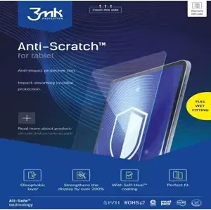 Ochranná fólia 3MK All-In-One Anti-Scratch Tablet wet application 5 pcs (5903108488594)