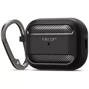 Pouzdro SPIGEN RUGGED ARMOR APPLE AIRPODS PRO 1 / 2 MATTE BLACK (ACS05482)