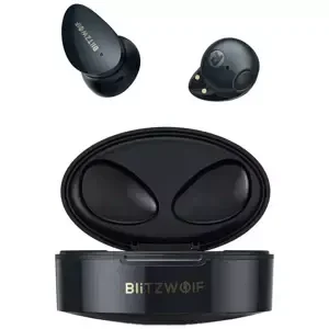 Sluchátka TWS BlitzWolf BW-FPE2 Bluetooth 5.0 Earphones, AAC, IPX4 (Black)