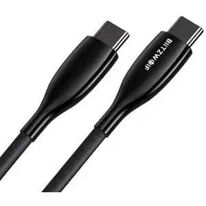 Kabel USB-C to USB-C cable BlitzWolf BW-TC24, 100W, 5A, 0.9m (black)