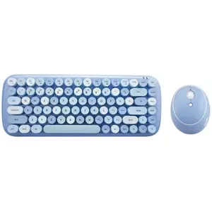 Klávesnice Wireless keyboard + mouse set MOFII Candy 2.4G (Blue)