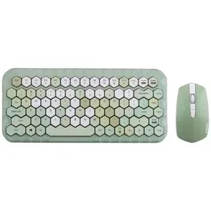 Klávesnice Wireless keyboard + mouse set MOFII Honey 2.4G (green)