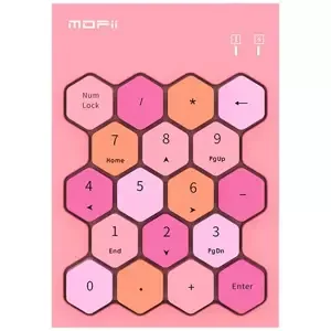 Klávesnice Wireless Numeric Keyboard MOFII SK-660AG 2.4G (pink)