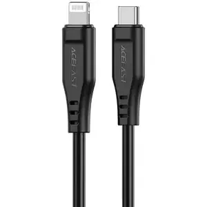 Kabel Cable USB MFI Acefast C3-01, USB-C do Lightning, 30W, 1.2m (black)