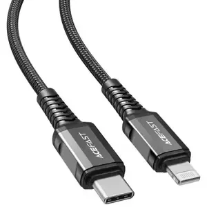 Kabel Cable USB-C to Lightning Acefast C1-01, 1.2m (black)