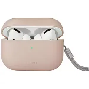 Pouzdro UNIQ case Lino AirPods Pro 2 gen Silicone blush pink (UNIQ-AIRPODSPRO2-LINOPNK)