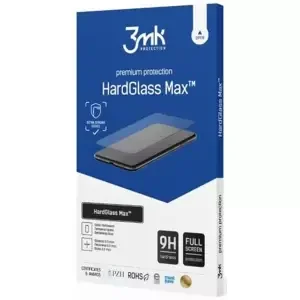 Ochranné sklo 3MK HardGlass Max Xiaomi Redmi Note 12 black, Fullscreen Glass (5903108497268)