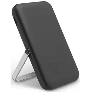 Nabíječka UNIQ Powerbank Hoveo 5000mAh USB-C 20W PD Fast charge Wireless Magnetic charcoal grey (UNIQ-HOVEO-GREY)