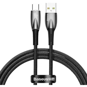 Kabel USB cable for USB-C Baseus Glimmer Series, 100W, 1m (Black)