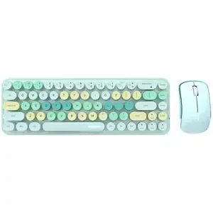 Klávesnice Wireless keyboard + mouse set MOFII Bean 2.4G (Green)