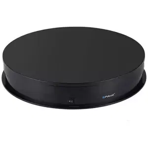 Fotografická podložka Puluz 30cm USB Electric Rotating Turntable Display Black