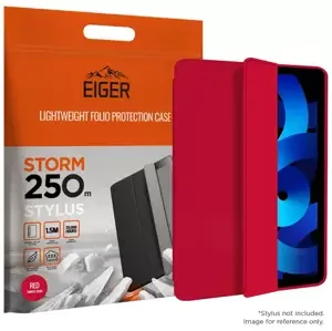 Pouzdro Eiger Storm 250m Stylus Case for Apple iPad Air (2022) in Red (EGSR00172)