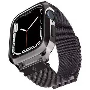 Řemínek SPIGEN METAL FIT ”PRO” APPLE WATCH 7 / 8 (45 MM) GRAPHITE (ACS04585)