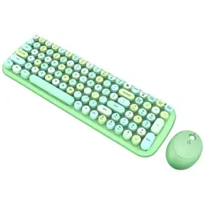 Klávesnice Wireless keyboard + mouse set MOFII Candy XR 2.4G (Green) (6950125748483)