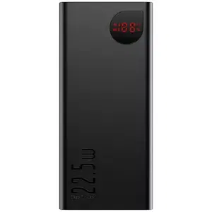 Nabíječka Powerbank Baseus Adaman Metal, 20000mAh, 22.5W (black) (6932172618308)