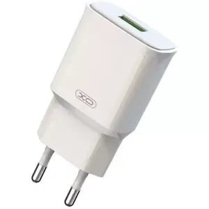 Nabíječka Wall charger XO L92D, 1x USB, 18W, QC 3.0 (white) (6920680825639)