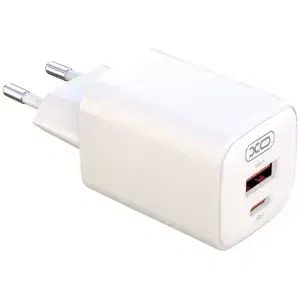 Nabíječka Wall charger XO L96, 1x USB, USB-C, 30W (white) (6920680828012)