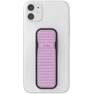 CLCKR Universal Stand&Grip Pebbled Lines Size S for Universal lilac (44153)