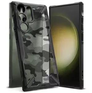 Kryt RINGKE FUSION X GALAXY S23 ULTRA CAMO BLACK (8809919300360)