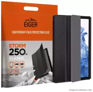 Pouzdro Eiger Storm 250m Classic Case for Samsung Galaxy Tab S7+ / S7 FE / S8+ in Black (EGSR00133)