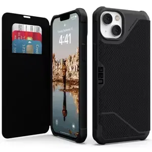 Pouzdro UAG Metropolis Folio, kevlar black - iPhone 14 Plus (114045113940)