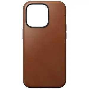 Kryt Nomad Modern Leather MagSafe Case, english tan- iPhone 14 Pro (NM01264385)