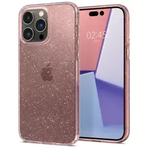Kryt Spigen Liquid Crystal Glitter, rose quartz - iPhone 14 Pro (ACS04955)