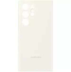 Kryt Samsung Galaxy S23 Ultra cream Silicone Cover (EF-PS918TUEGWW)