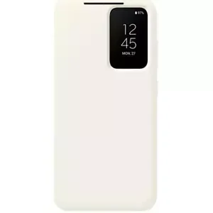 Pouzdro Samsung Galaxy S23 cream Smart View Wallet Case (EF-ZS911CUEGWW)