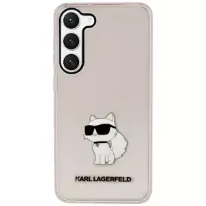 Kryt Karl Lagerfeld Samsung Galaxy S23+ pink hardcase Ikonik Choupette (KLHCS23MHNCHTCP)