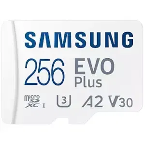 Paměťová karta Samsung micro SDXC 256GB EVO Plus + SD adapter (MB-MC256KA/EU)