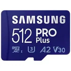 Paměťová karta Samsung micro SDXC 512GB PRO Plus + SD adapter (MB-MD512KA/EU)