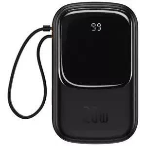 Nabíječka Powerbank Baseus Qpow PRO with cable, 20000mAh, 20W (Black) (6932172620653)