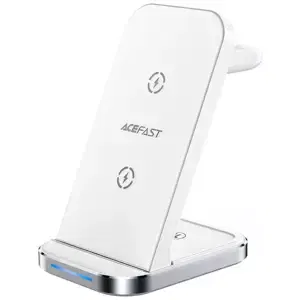 3in1 Qi inductive charger with stand Acefast E15 15W (white) (6974316281986)