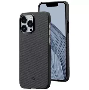 Kryt Pitaka MagEZ 3 600D case, black/grey - iPhone 14 Pro Max (KI1401PMA)