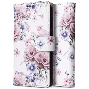 Pouzdro TECH-PROTECT WALLET GALAXY A54 5G BLOSSOM FLOWER (9490713931264)