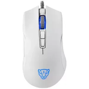 Hrací myš MMotospeed V70 Wired Gaming Mouse White (6953460501850)