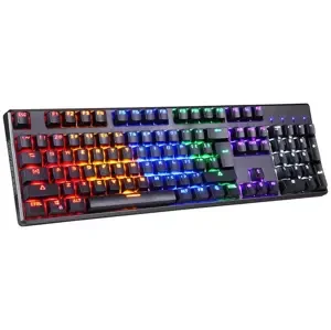 Herní klávesnice Mechanical keyboard Motospeed CK107 RGB (black) (6953460501331)