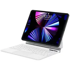 Pouzdro Baseus Brilliance PRO case with keyboard forIpad 10, 10.9" (white) (6932172624200)