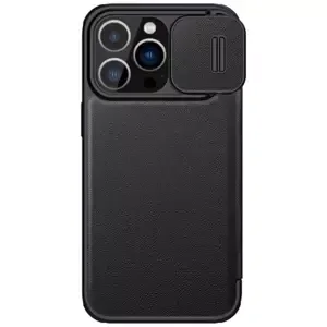 Pouzdro Nillkin Qin Pro Leather Case for iPhone 14 Pro Max, Black (6902048249110)